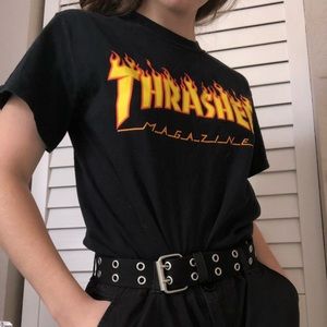 Thrasher Flame shirt from Zumiez size Small